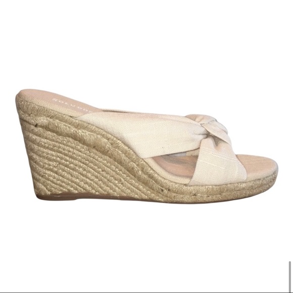 Soludos Knotted Wedge Shoe Size 11 NWT - Picture 8 of 12